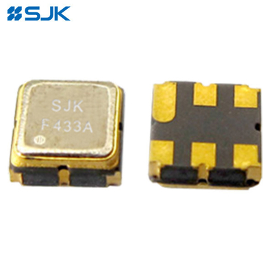 kupować SMD DCC6 SAW Filter 3.8 X 3.8 szeroki zakres częstotliwości zgodny z RoHS produkcja online