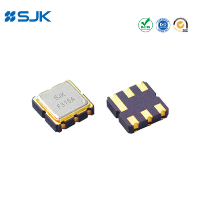 kupować 433.92MHz Rezonator piły DCC6C 3*3mm Rozmiar z pojemnością obciążenia 10pF /- 50KHz produkcja online
