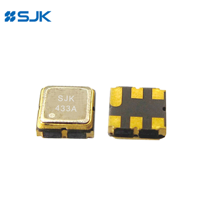 SMD DCC6 SAW Resonator 3.8 X 3.8 mm dla technologii SMT