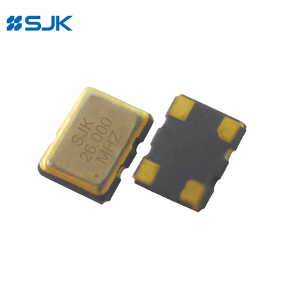 Wysoka niezawodność SJK-8W 19.2MHz SMD3225 VC-TCXO z typem wyjścia fal sinusów